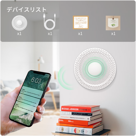 スマート空気質センサーAQS1 WIFI & 4G版
